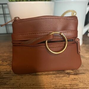 Buxton Leather Coin Purse
